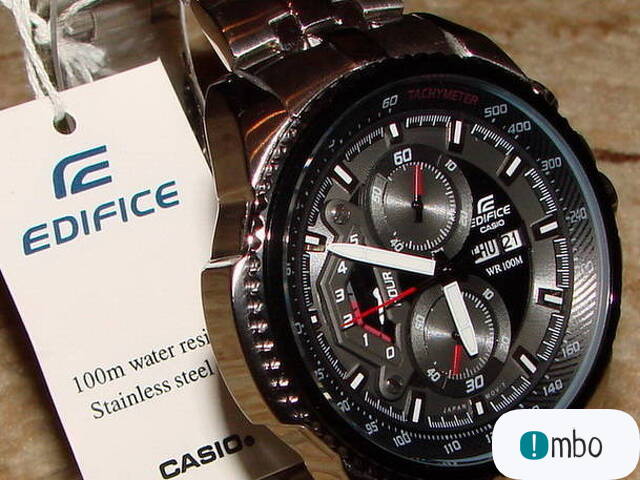 Piękny Casio Edifice EF-558D-1AVEF! Nowy! - 1